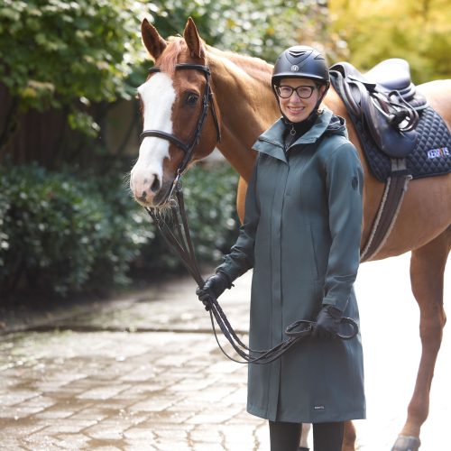 Kerrits waterproof coach's coat