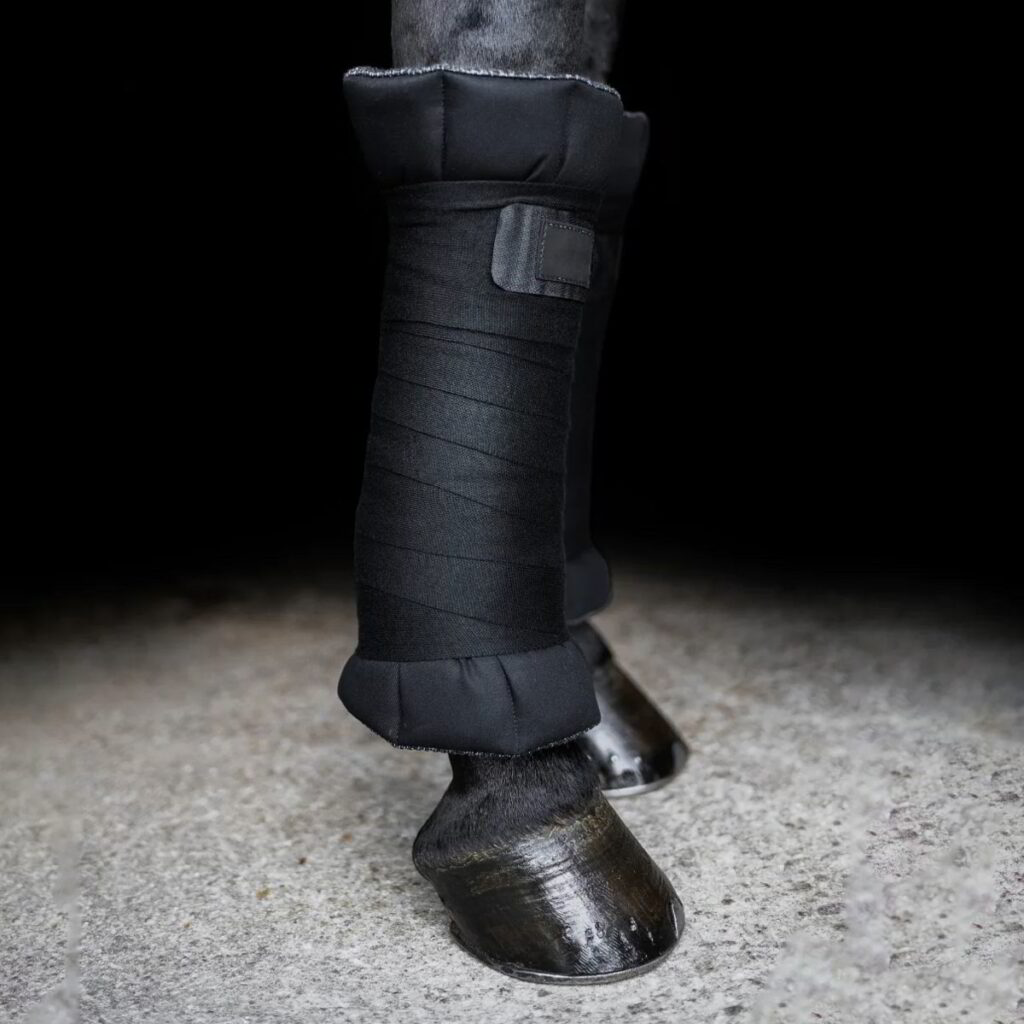 Incrediwear Black Circulation Standing Wraps The Comfy Horse Company